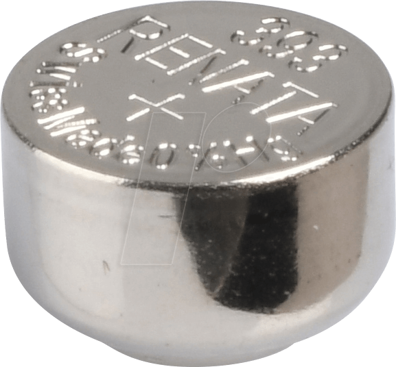 RENATA 393 - Silberoxid-Knopfzelle, 393, 80 mAh, 7,9 x 5,4 mm