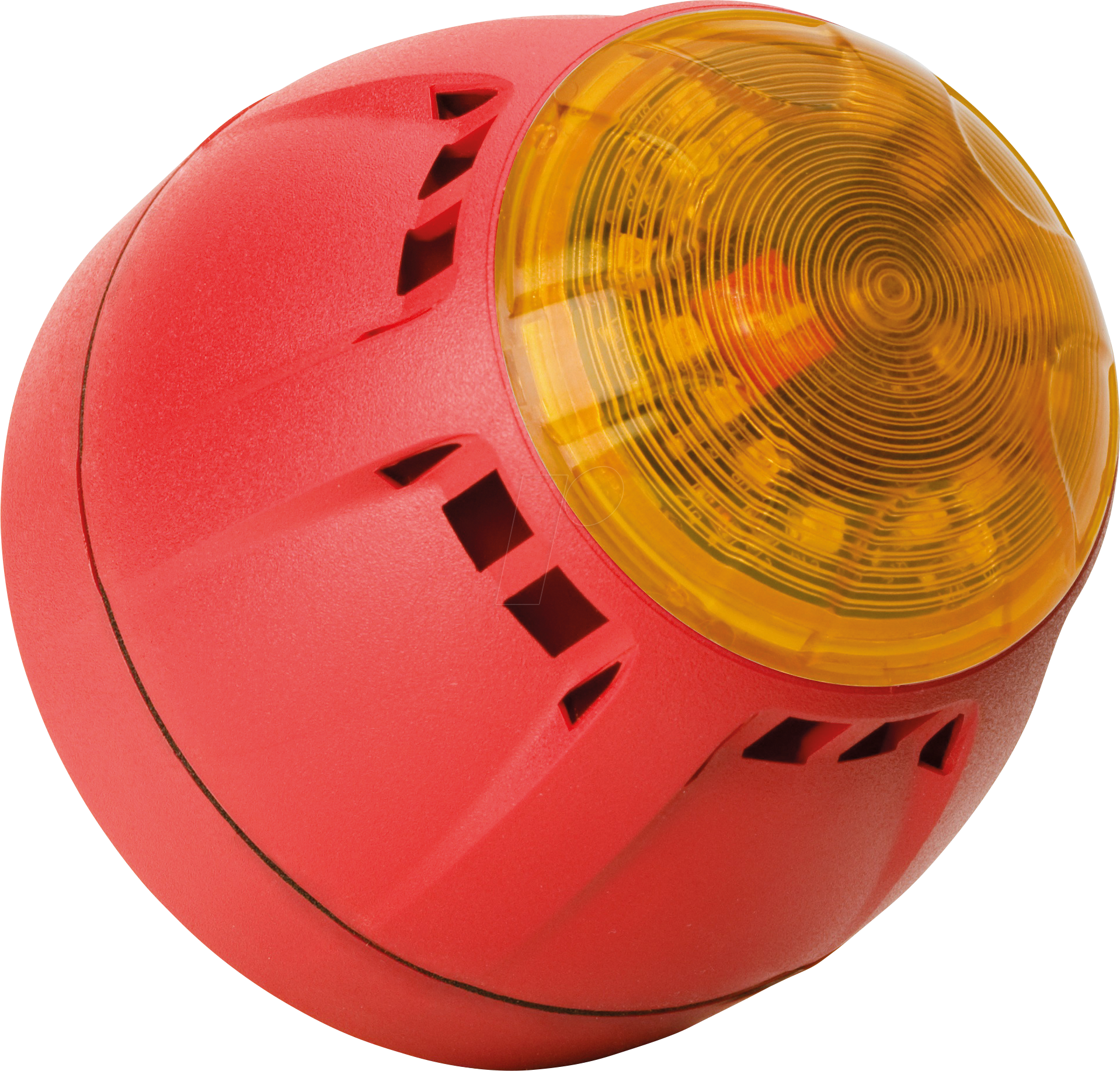 CH100SRAL - Chiasso 100 Razor, rot, gelbe Linse, Shallow Base