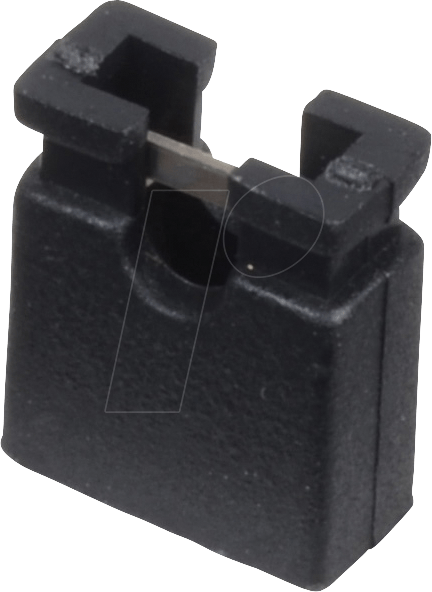 MPE 149-1-002-F0 - Jumper 2,54 mm, geöffnet, schwarz