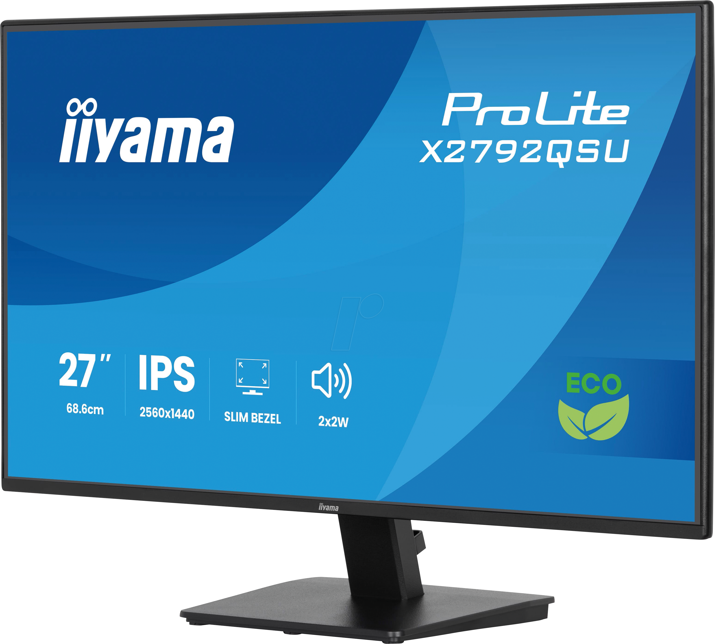 IIY X2792QSUB1 - 69 cm Monitor, QHD, USB, Lautsprecher