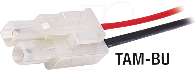 TAM-BU - Steckverbinder für Li-Polymer-Akkus, Tamiya