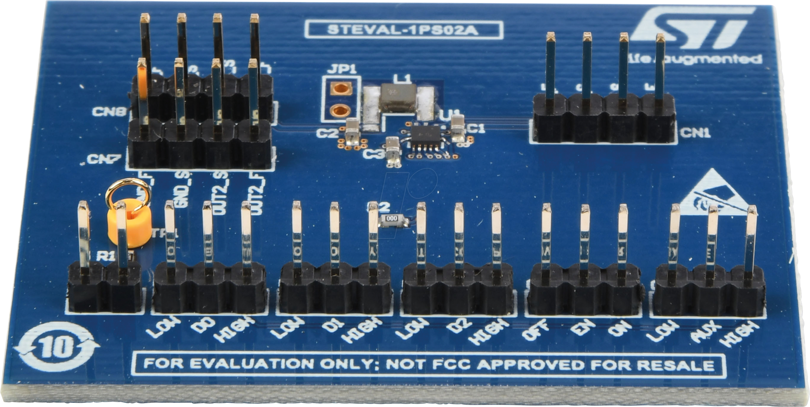 STEVAL-1PS02A - Evaluierungsboard ST1PS02AQ Abwärtswandler
