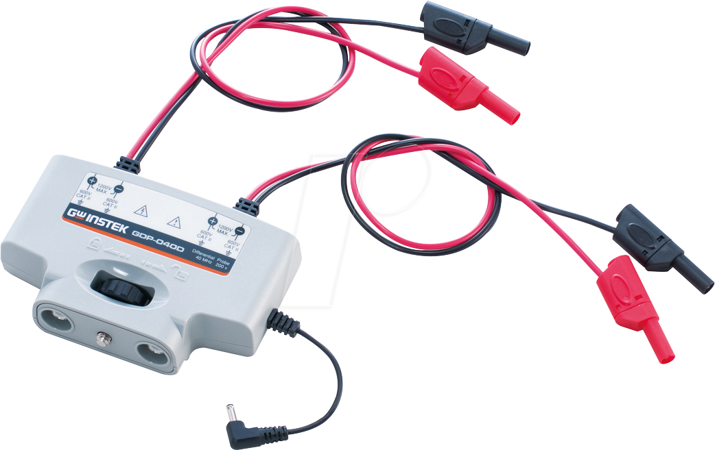 GDP-040D - Differentialtastkopf für GDS 200 und GDS 300 Serie