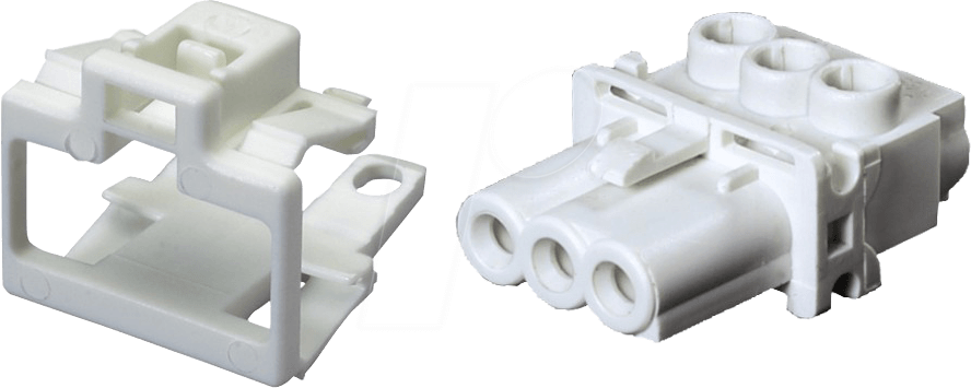 Thumbnail - GST 15I3 B RW W - Geräteanschluss (Snap-in) - Buchse, weiß, 3-pol