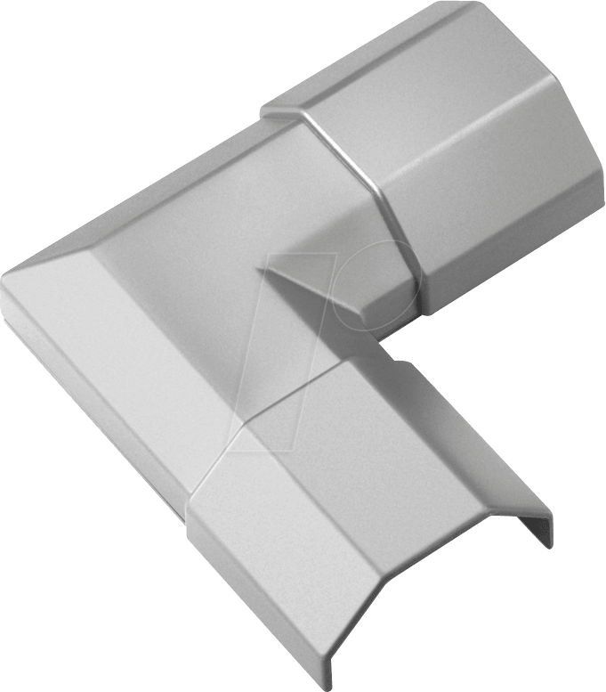 CAB 90780 - Kabelkanal Eckstück, 33 mm silber