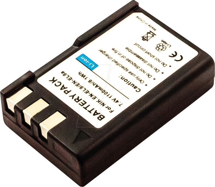 AKKU 40646 - Akku, Digitalkamera, kompatibel, 1100 mAh