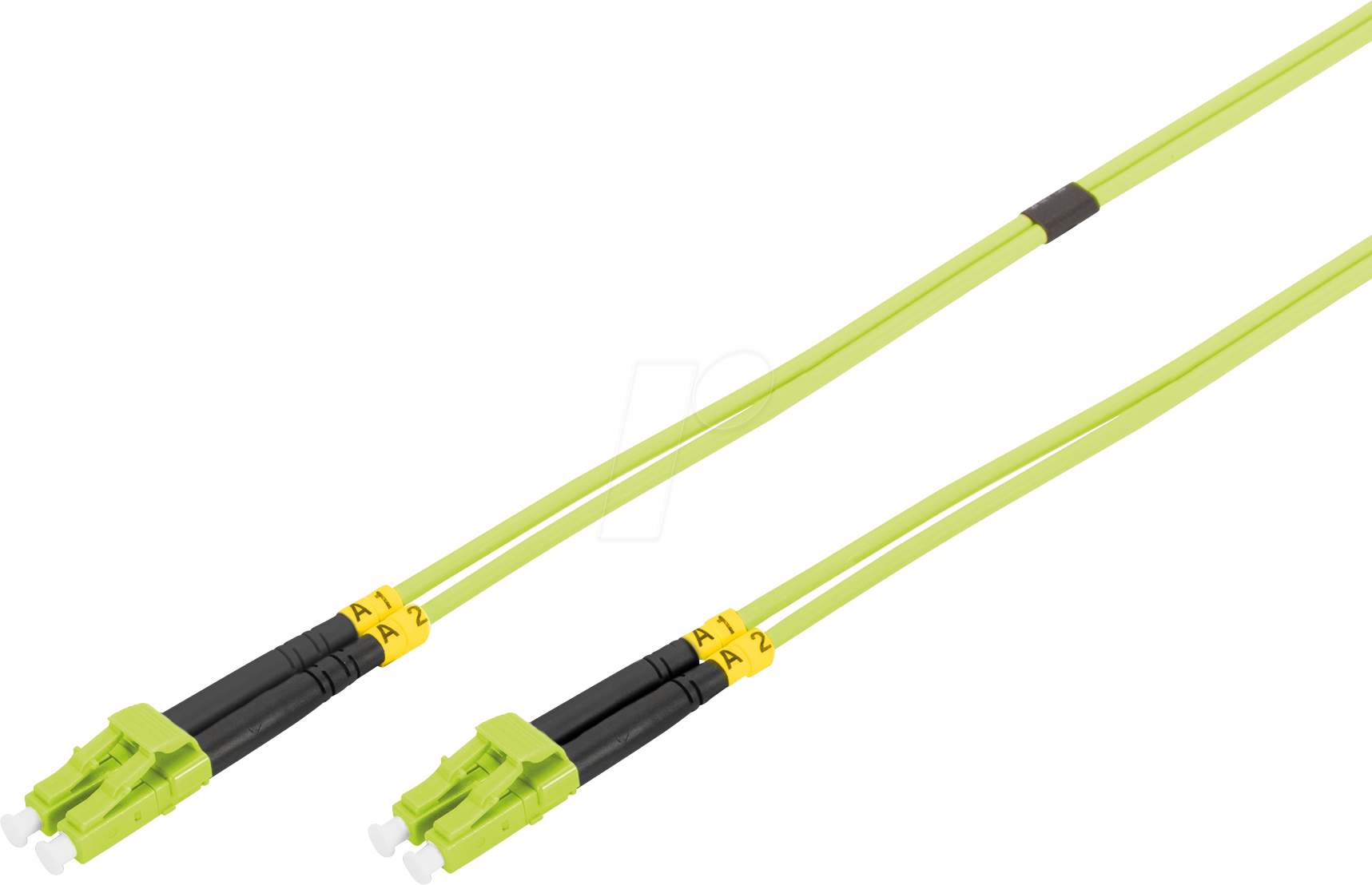 Thumbnail - DIGI DK2533-10-5 - LWL Patchkabel, LC Duplex, OM5, 50/125 µm, 10 m