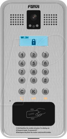 FANVIL I33V - Video-Türsprechanlage mit Zugangskontrolle