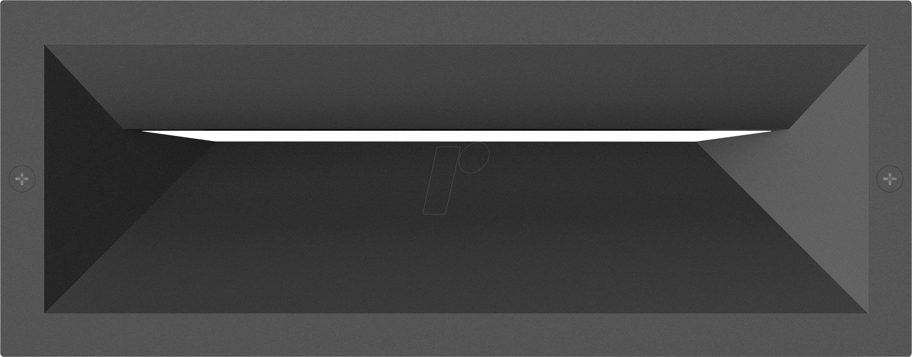 HEIT VO-501450 - Wandeinbauleuchte MURANO, 13 W, 3000 K, 230 lm, anthrazit