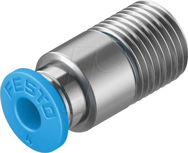 FESTO 153012 - Steckverschraubung, gerade, mit Innensechskant, R1/8 Ø 4 mm