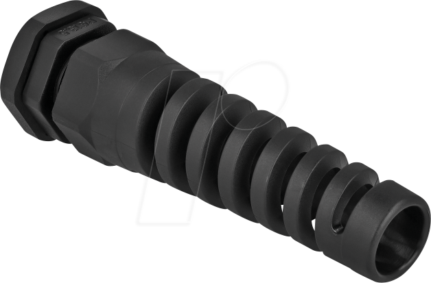 DELOCK 60345 - Kabelverschraubung mit Zugentlastung PG13,5, sw