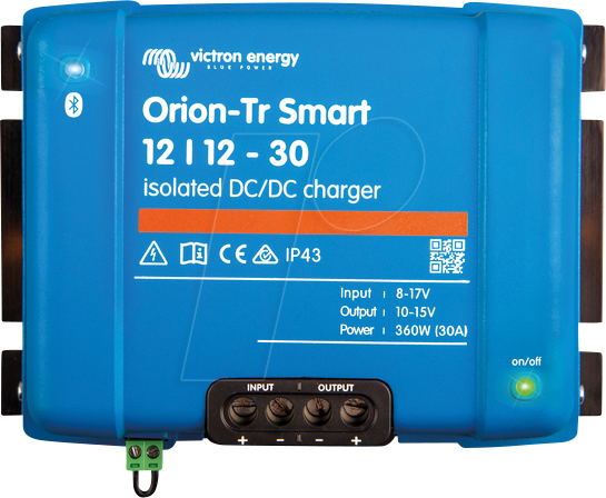 VE TR 12/12-30 - DC/DC Charger, 12 V, 30 A