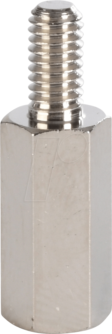 VT DA4 15MM - Distanzhülsen, Metall, 6-Kant, M4, 15mm