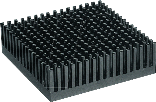 ICK PGA 20X20 - Kühlkörper, 50,8 mm, Alu, 7,6 K/W, PGA