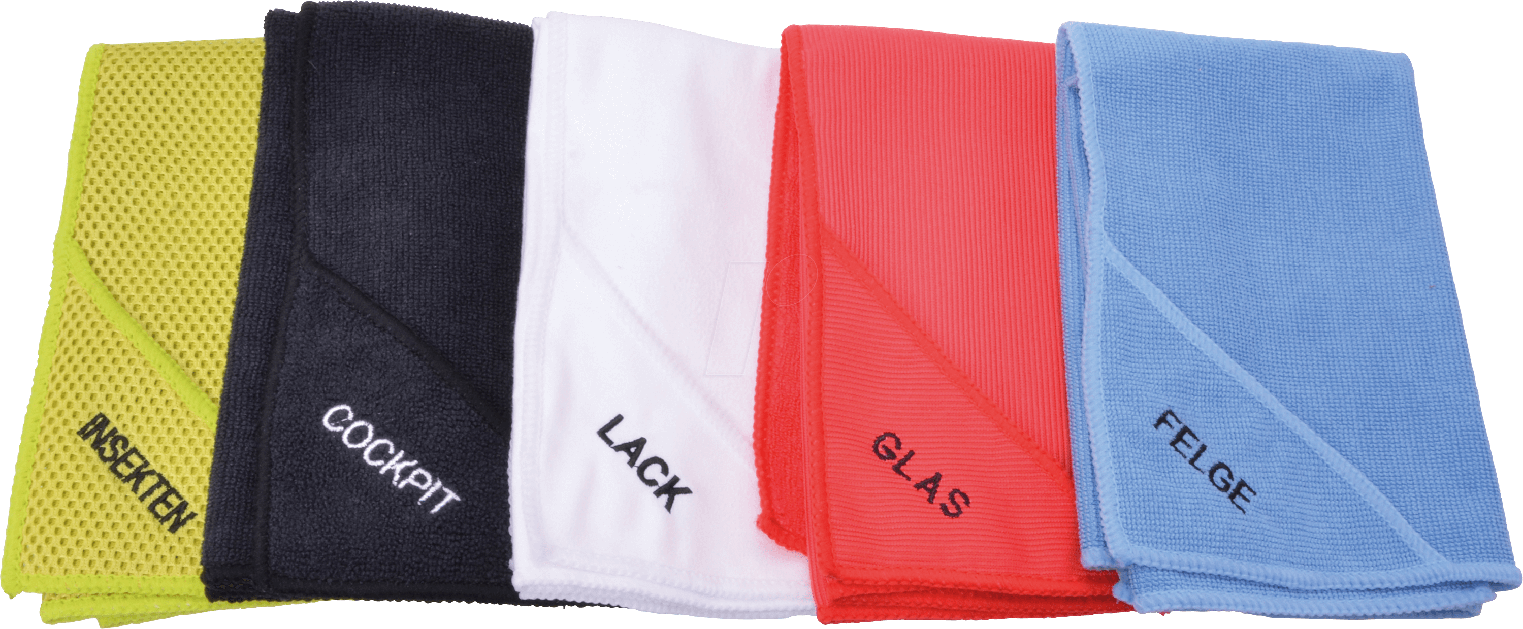 KFZ 60056 - KFZ - Microfasertücher, Profiset, 5-teilig