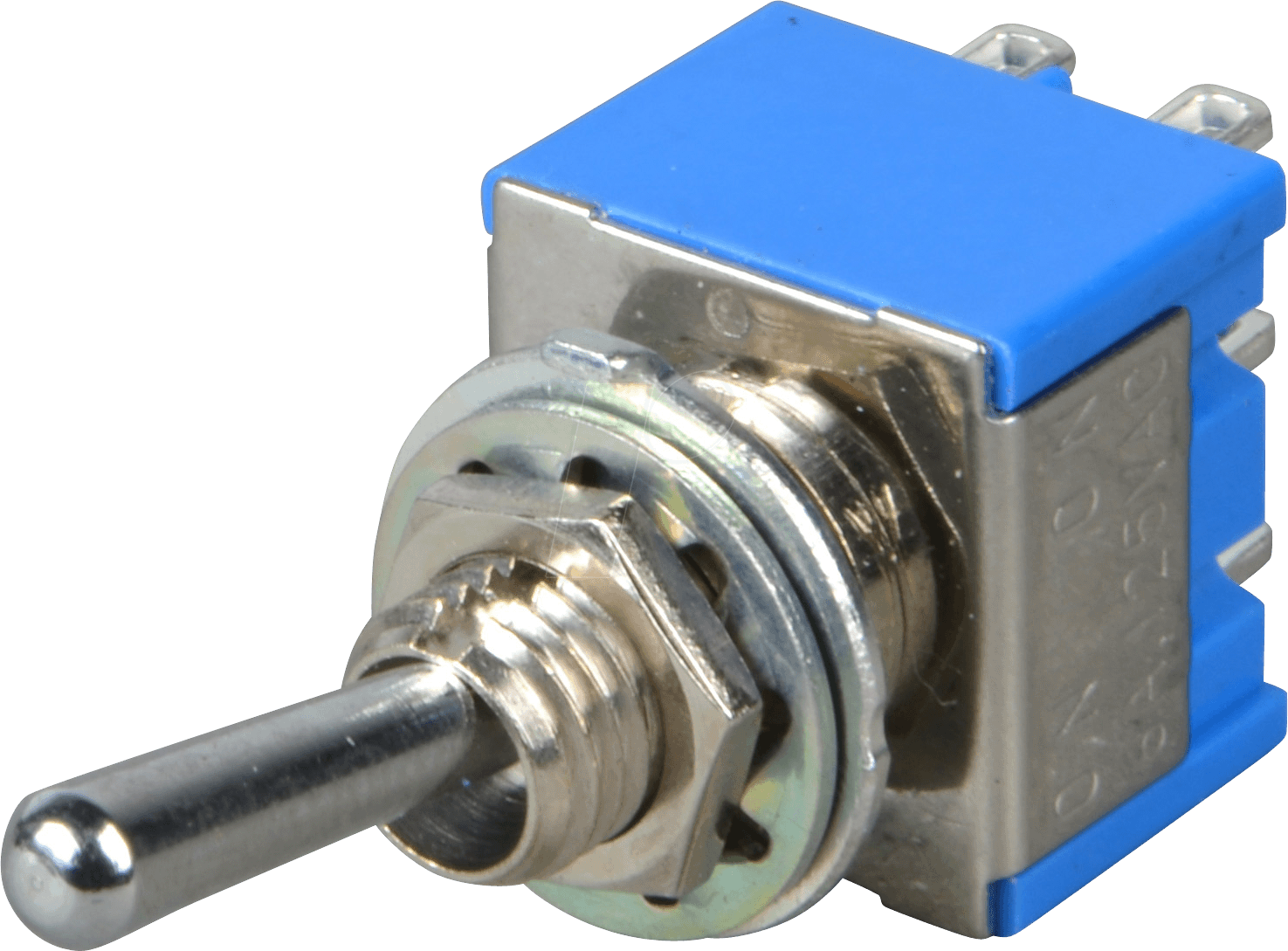 MS 500J - Kippschalter 6A-125VAC, 2x (Ein)-Aus-(Ein)