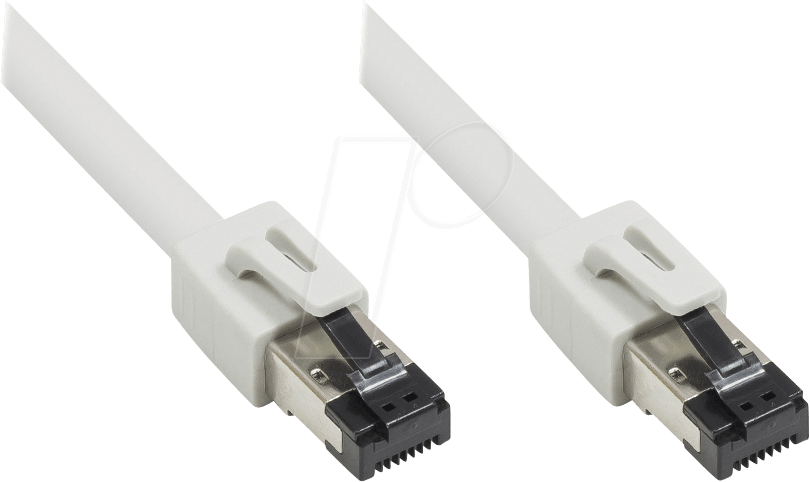 GC 8080-150 - Patchkabel Cat.8.1, S/FTP, 15 m, grau