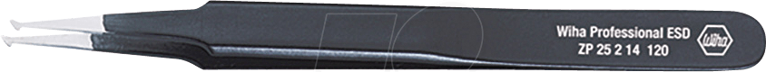 WIHA 32340 - ESD Präzisionspinzette Proessional, Typ 13, 120 mm