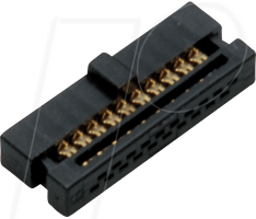 BKL 10120616 - Pfosten-Verbinder 2 x 34 polig