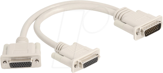Thumbnail - DELOCK 67171 - D-SUB Adapter, 26 Pin Stecker > 2x 26 Pin Buchse