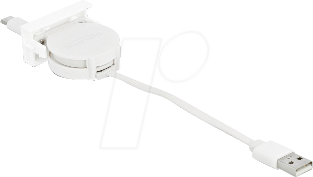 DELOCK 81318 - Easy 45 Modul USB 2.0 Ausrollkabel USB Typ-A zu USB Type-C™