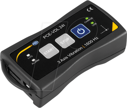 PCE VDL 24I - Datenlogger PCE-VDL 24I, Schock- und Vibrationslogger, 1600 Hz