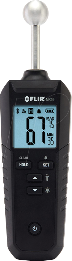Thumbnail - FLIR MR59 - Feuchtigkeitsmessgerät FLIR MR59, Kugelsonde, Bluetooth®, 0 - 10