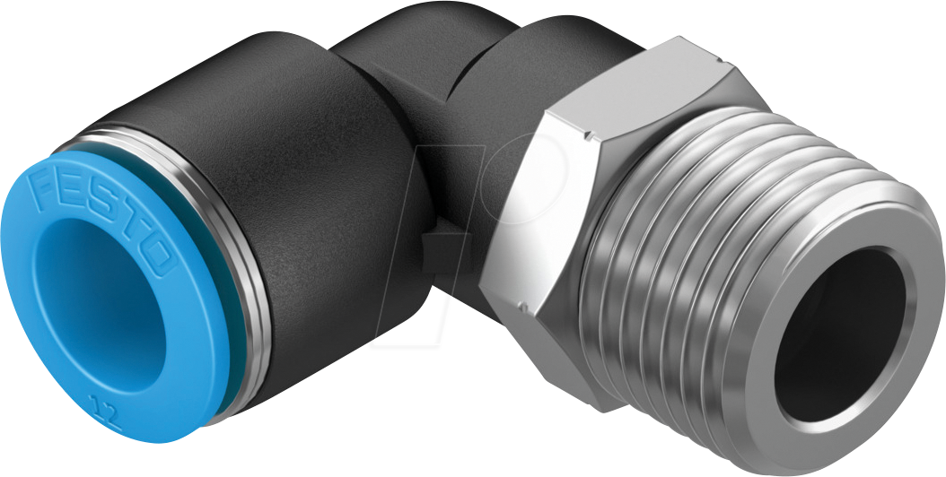 FESTO 153054 - Steckverschraubung, L-Form, mit Außensechskant, R1/2 Ø 12 mm