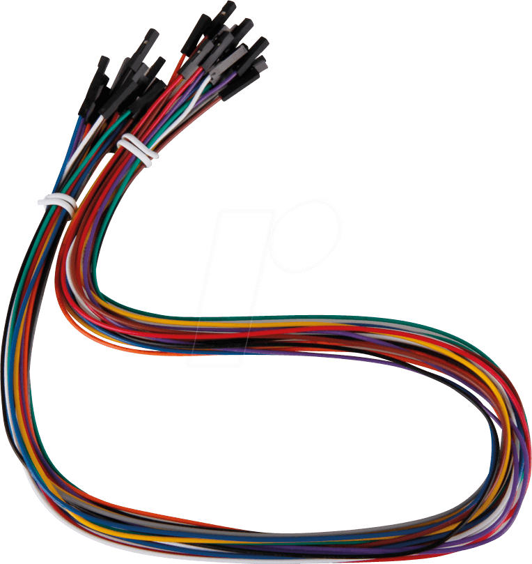 DEBO KABELSET5 - Entwicklerboards - Steckbrückenkabel, 50cm, 20 Kabel, einzeln