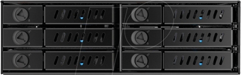 CFT CMR-625 - Wechselrahmen 5,25 für 6x 2,5 SATA