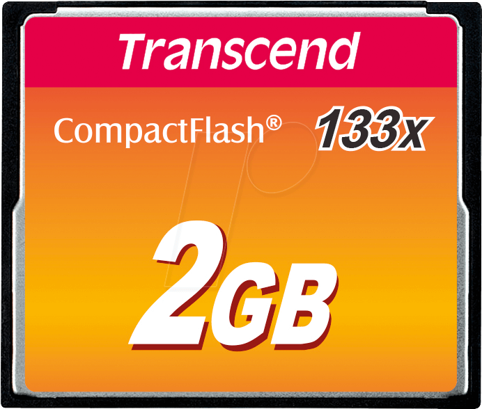 TS2GCF133 - CF-Speicherkarte, 2GB 133x