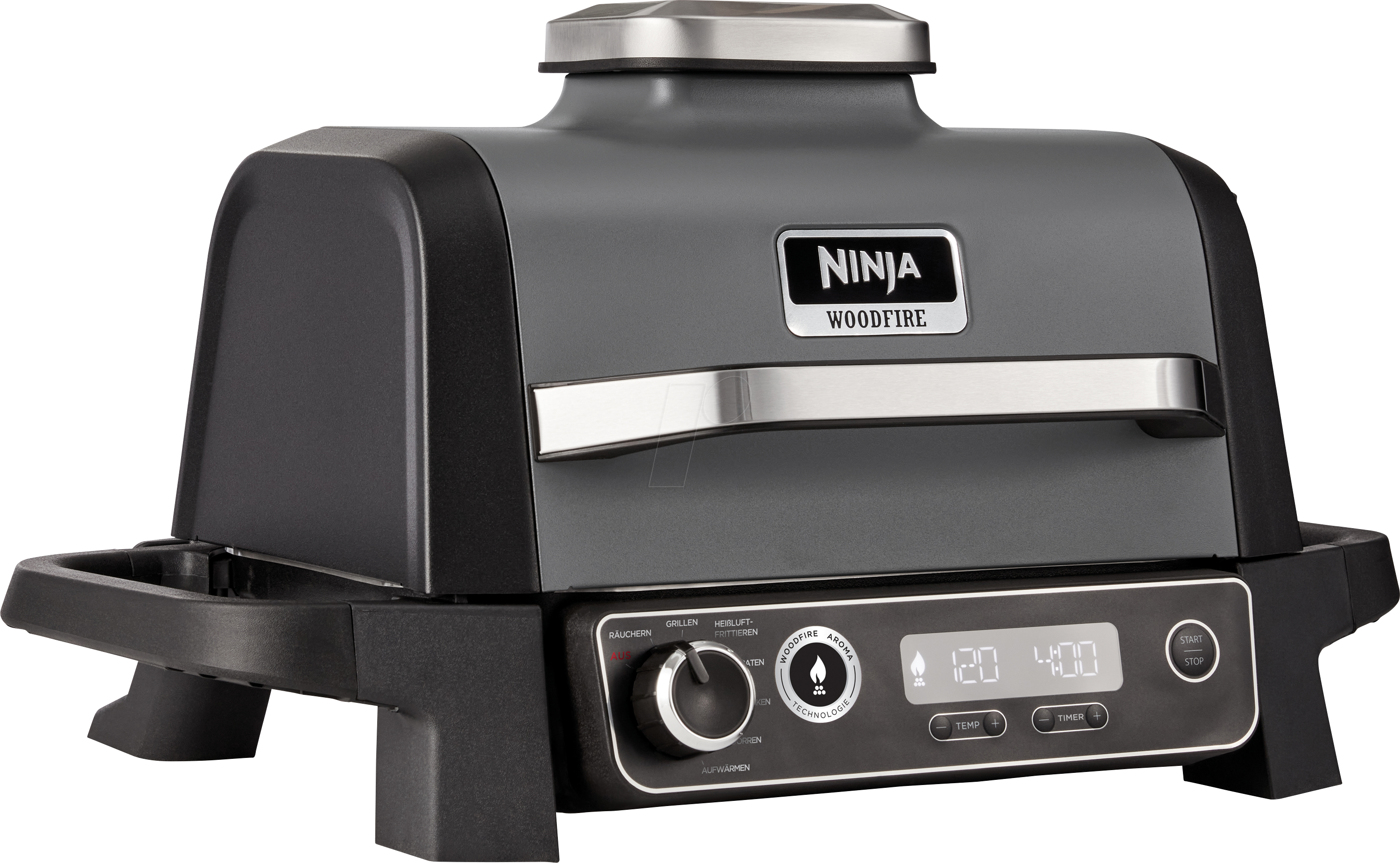 SN NINJA 69780 - Ninja Woodfire Elektrischer Outdoor Grill & Smoker