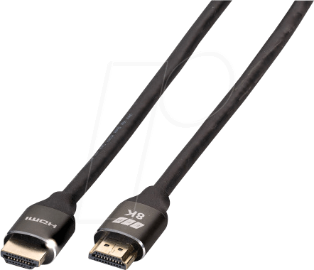 EFB K5440HQSW.1 - Ultra HighSpeed HDMI mit Ethernet, 8K60Hz, 1,0m, AL