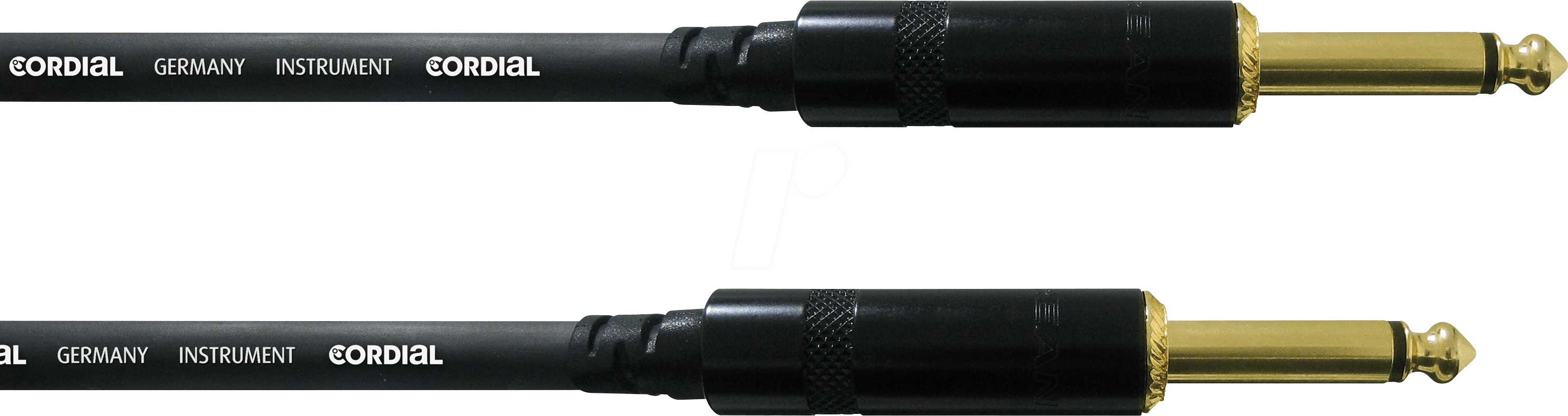 CCI-PP 6,0SW - Instrumentenkabel, 6,3 mm Mono Klinkenstecker, 6 m