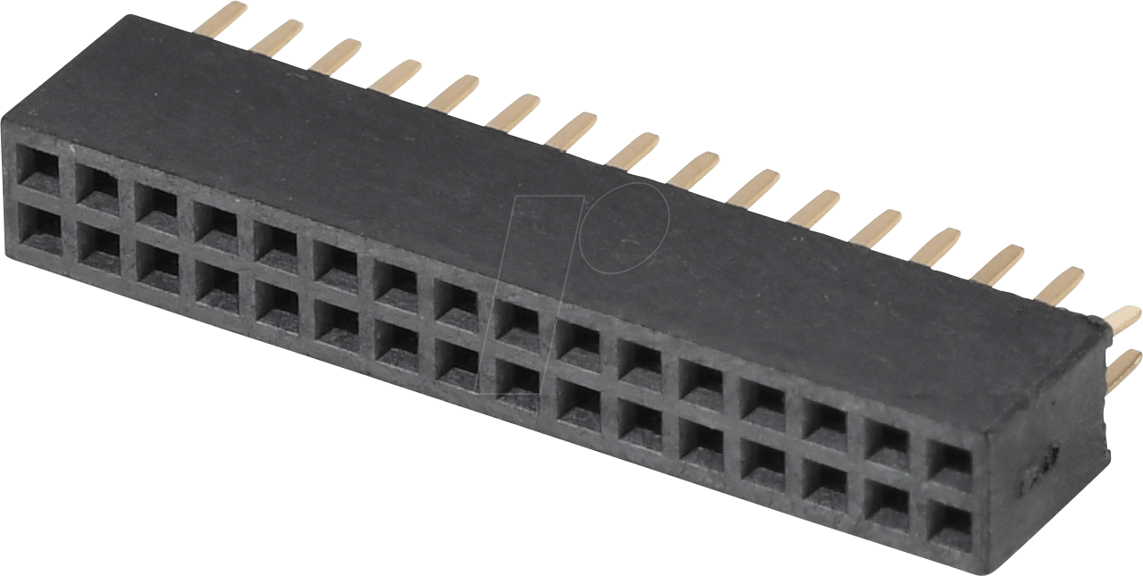 BKL 10120657 - Buchsenleiste 1,27mm 2x16 gerade