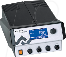 I-CON-OICV203A - Lötstation, Entlötstation, i-CON VARIO 2, 150 W, 2 Kanäle, ESD