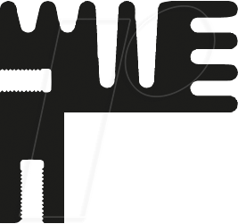 SK 125 84 SA - Kühlkörper für Leiterplatten, Profilgepresst