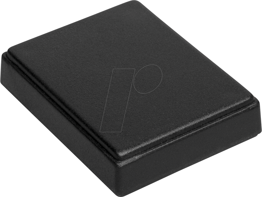 4U32080602006 - Industriegehäuse, 77 x 59 x 18 mm, IP54, schwarz