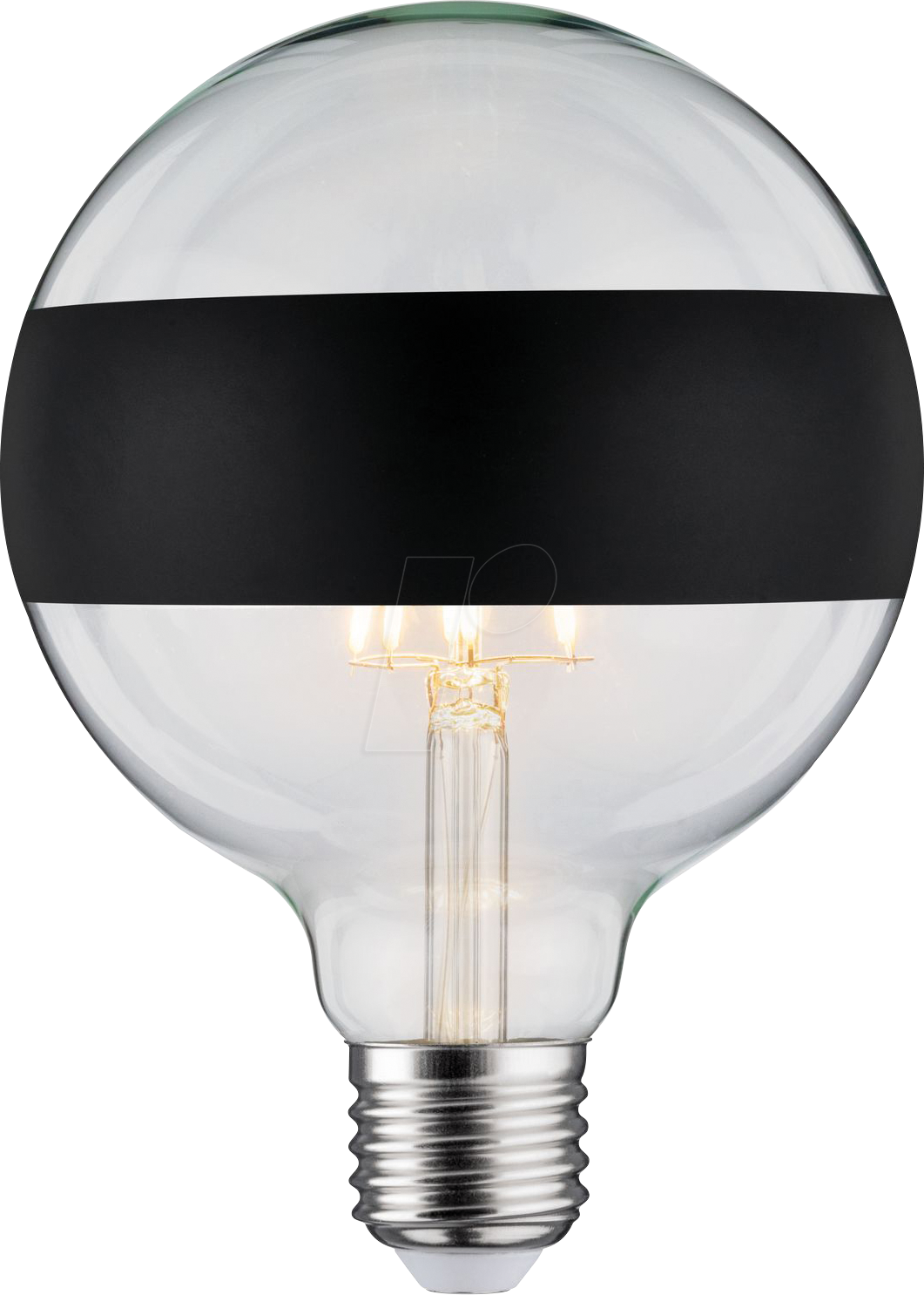 PLM 28682 - LED-Lampe Modern Classic E27, 6,5 W, 640 lm, 2700 K, Ringspiegel