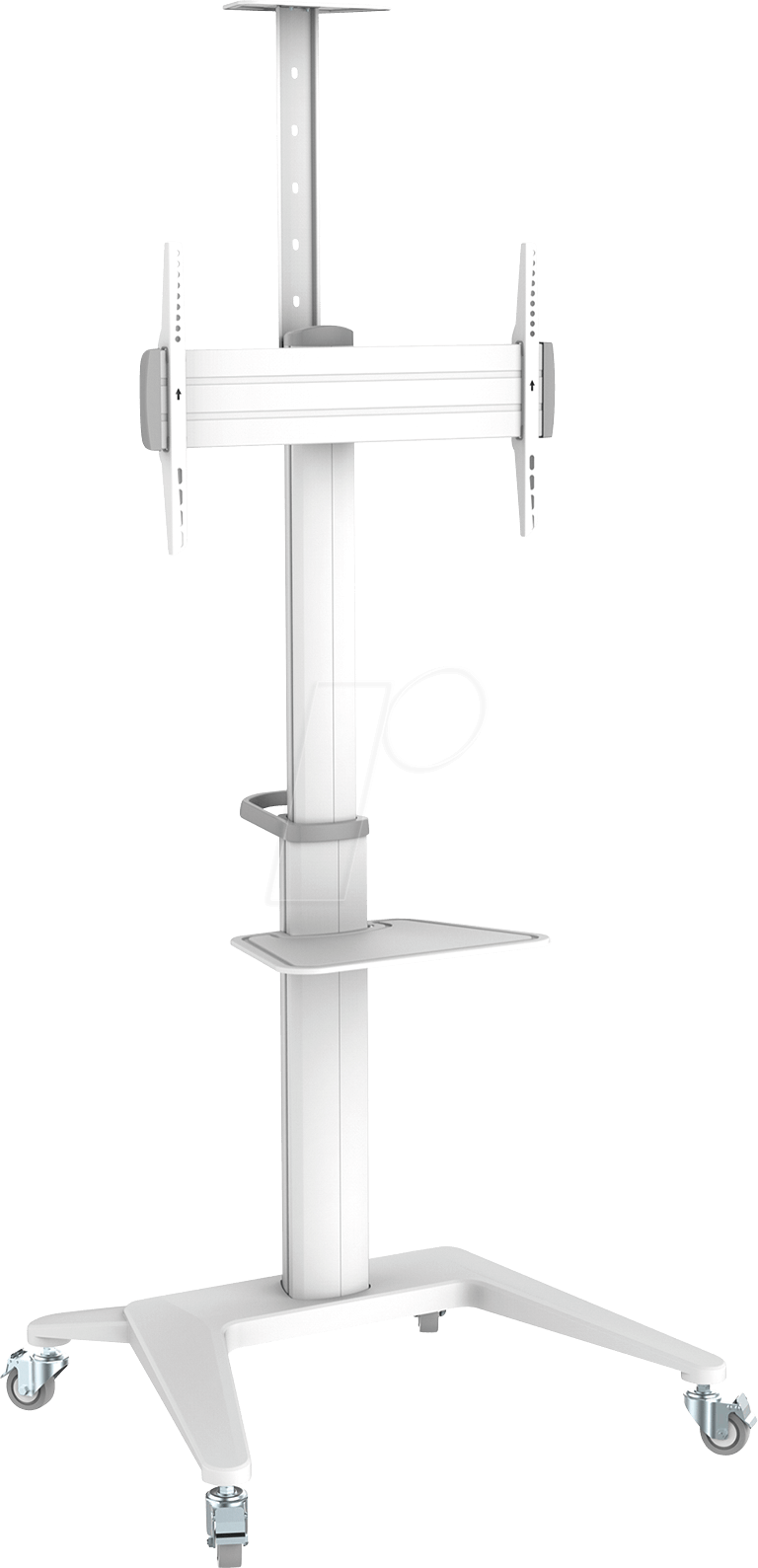 PM-PDS-0003C - TV Wagen für 37'' - 70'', Ablage, weiß