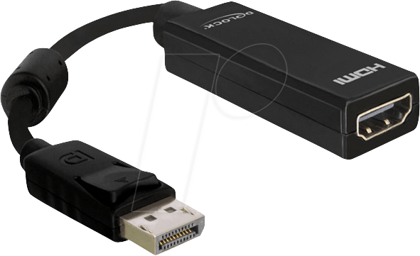 DELOCK 61849 - DisplayPort Adapter, DP Stecker auf HDMI Buchse