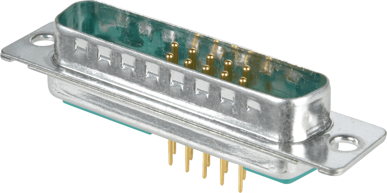 MIX-STG 13W3 - D-SUB-Koax Stecker für Mischbestückung, gerade