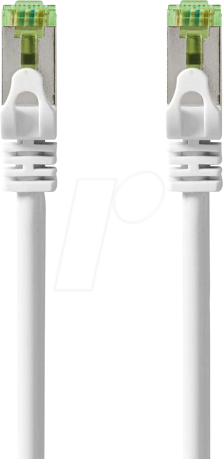 N CCGB85420WT10 - 1 m Patchkabel - Cat.7-Rohkabel weiß