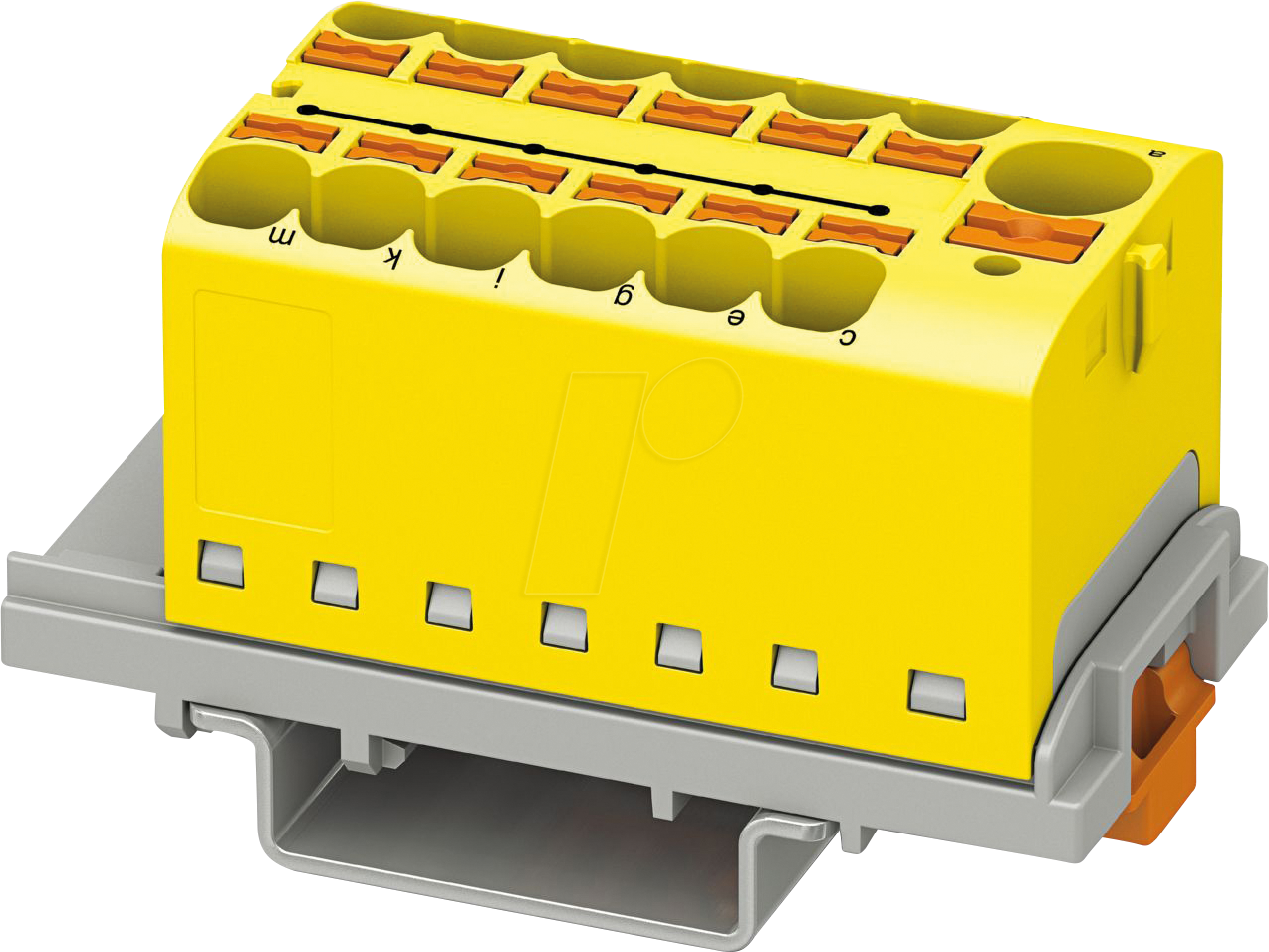 PHOE 3273620 - PTFIX 10/12X4-NS35 YE - Verteilerblock