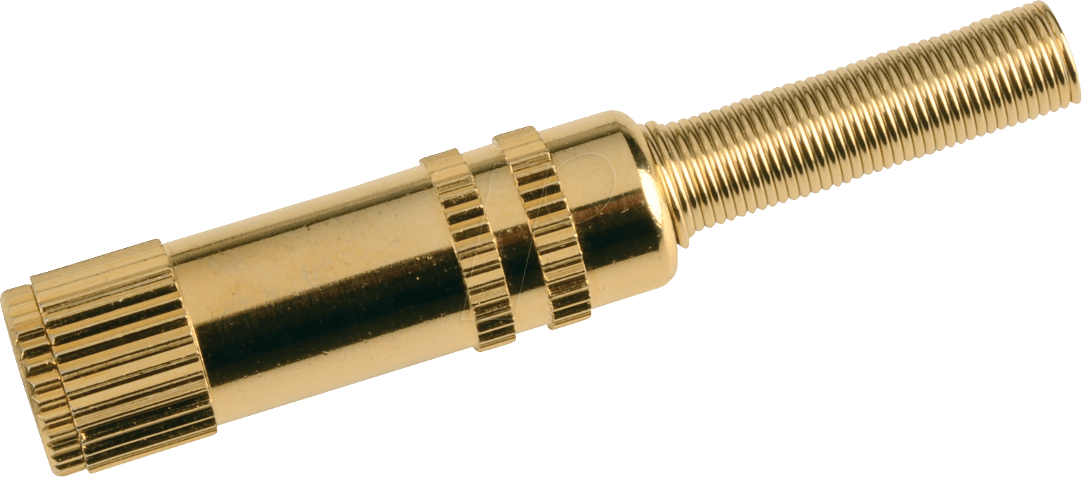 KKKGS 63 - Klinkenkupplung, 6,3 mm, Stereo, 3-pol