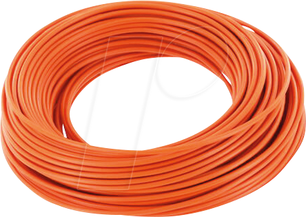 ECON KL014OR10 - Kupferlitze 0,14qmm 10m orange