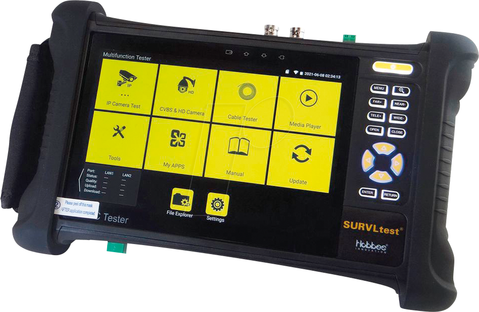 HOBBES SURVLTEST - SURVLtest, Multifunktions CCTV Tester