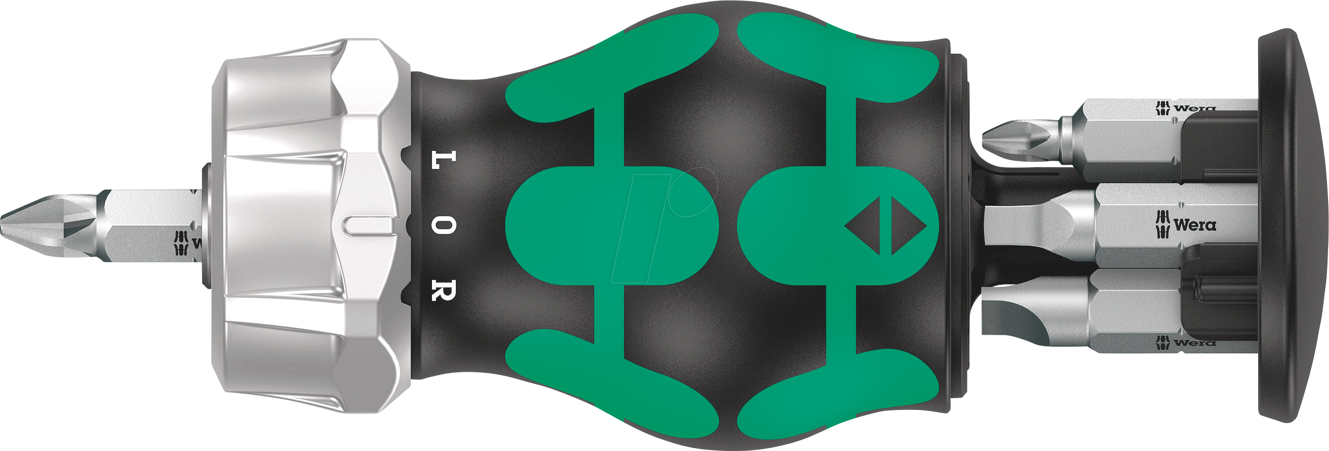 WERA 05008886001 - Bits-Handhalter mit 6 Bits