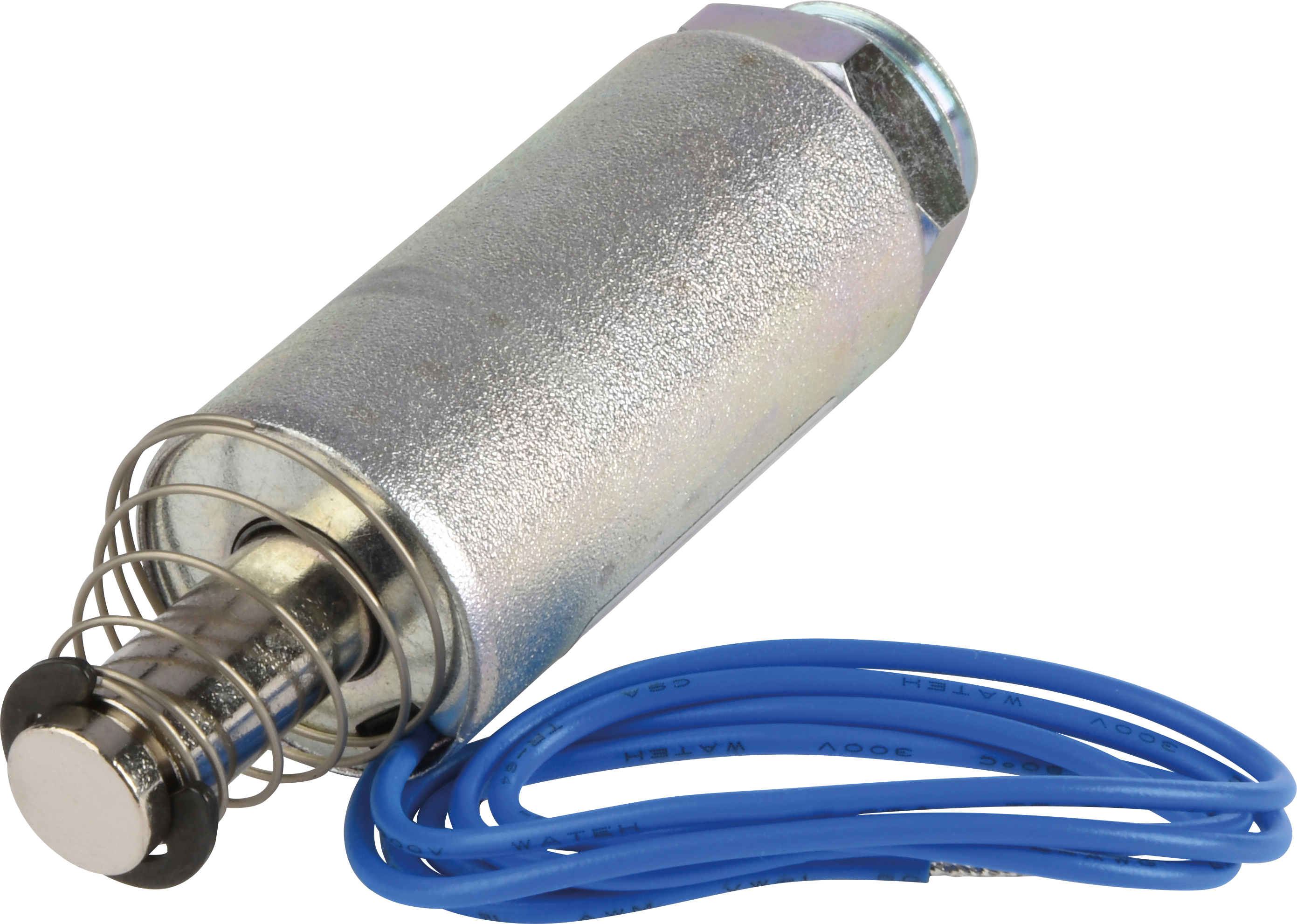 ITS-LZ1949D12 - Zylindermagnet, 1949 D, 12 V DC, 7 W, Druckmagnet mit Litze