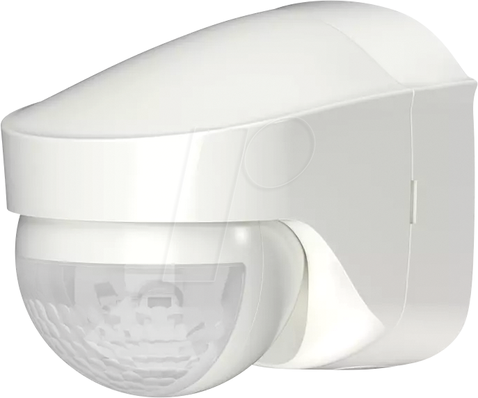 THEBEN 1030206 - Bewegungsmelder, PIRA TO AP, PIR, Wand außen, 180°, weiß